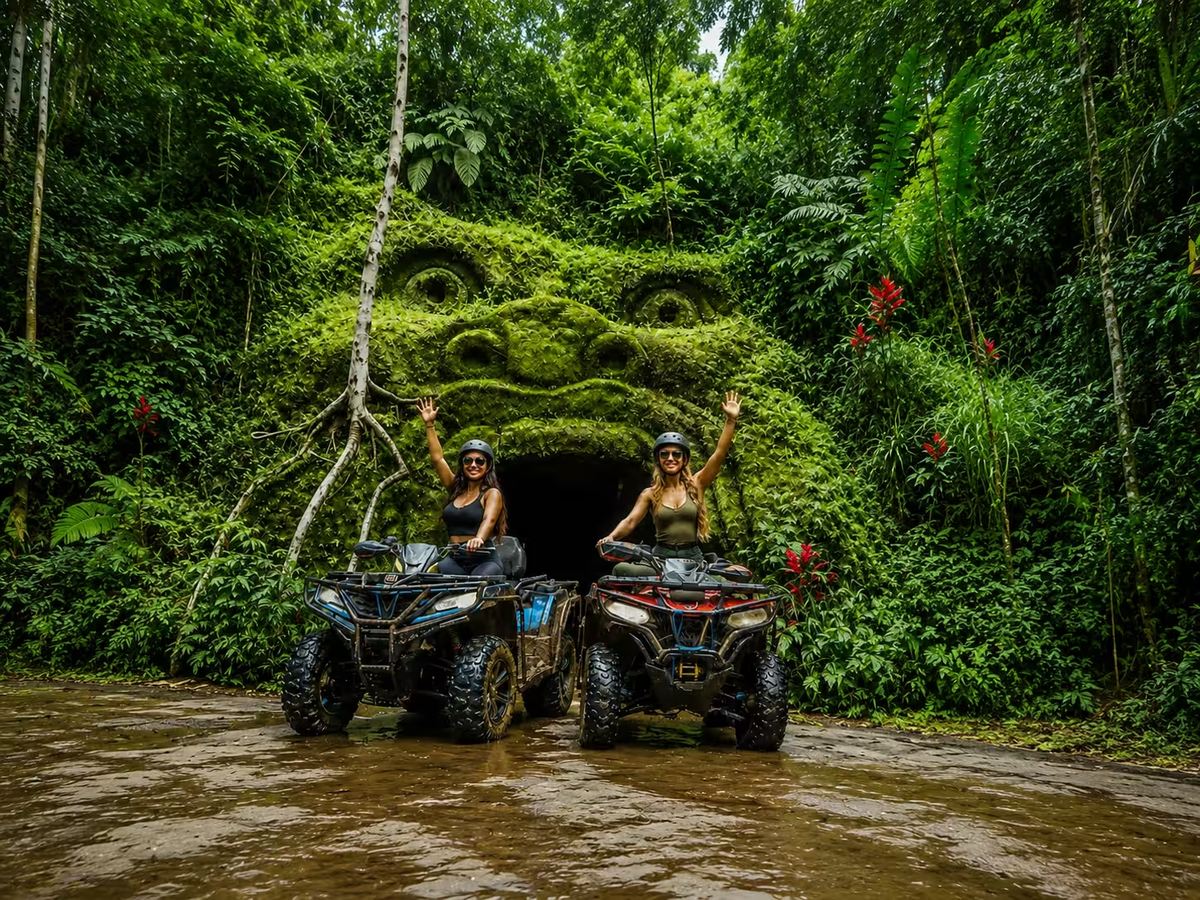 ATV adventure route at Alasan Adventures